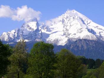 Der Watzmann- Das Wahrzeichen und der Hausberg von Berchtesgaden